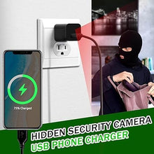 Load image into Gallery viewer, USB Charger Spy Camera – Discreet Home Security