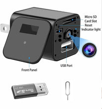 Load image into Gallery viewer, USB Charger Spy Camera – Discreet Home Security
