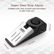 Load image into Gallery viewer, Door Stop Alarm – Portable Security for Any Environment