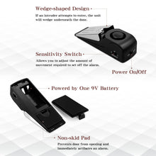 Load image into Gallery viewer, Door Stop Alarm – Portable Security for Any Environment