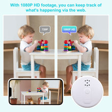 Load image into Gallery viewer, Smoke Detector Hidden Camera – Discreet Surveillance and Security