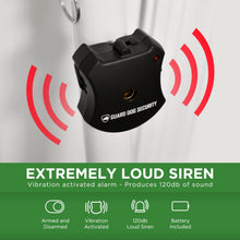 Load image into Gallery viewer, Door Security Bar with Loud Alarm – Portable Protection Anywhere