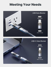Load image into Gallery viewer, USB & USB-C Data Blockers – Secure Charging Everywhere