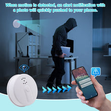 Load image into Gallery viewer, Smoke Detector Hidden Camera – Discreet Surveillance and Security