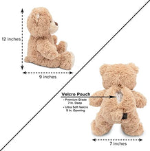 Load image into Gallery viewer, Teddy Bear with Pouch, Easily Insert a Recordable Sound Module - Tenyps - Spy Gear, Kids Spy Toys, Anti Spy Tools