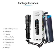 Load image into Gallery viewer, High Power 36x HD Telephoto Lens with Tripod for smart phones - Tenyps - Spy Gear, Kids Spy Toys, Anti Spy Tools