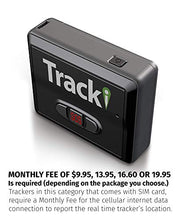 Load image into Gallery viewer, Tracki 2020 Model Mini Real time GPS Tracker. Full USA & Worldwide Coverage. For Vehicles, Car, Kids. Magnetic Hidden small Portable Tracking Device. Child, elderly, Dog pet drone motorcycle bike auto - Tenyps - Spy Gear, Kids Spy Toys, Anti Spy Tools