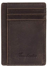 Load image into Gallery viewer, Leather Slim RFID Blocking Wallet - Tenyps - Spy Gear, Kids Spy Toys, Anti Spy Tools