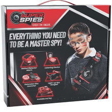 Load image into Gallery viewer, Super Spies Secret Agent Spymaster Kit - Tenyps - Spy Gear, Kids Spy Toys, Anti Spy Tools