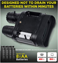 Load image into Gallery viewer, Digital Night Vision Binoculars for Complete Darkness - Tenyps - Spy Gear, Kids Spy Toys, Anti Spy Tools