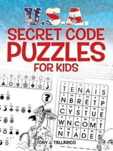 Load image into Gallery viewer, U.S.A. Secret Code Puzzles for Kids - Tenyps - Spy Gear, Kids Spy Toys, Anti Spy Tools