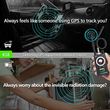 Load image into Gallery viewer, Anti Spy Camera Detector, RF Bug Detector, BQYPOWER Wireless Signal Pinhole Laser Lens GSM Detector Ultra-high Sensitivity Full-Range Tracker Finder - Tenyps - Spy Gear, Kids Spy Toys, Anti Spy Tools