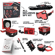 Load image into Gallery viewer, Super Spies Secret Agent Spymaster Kit - Tenyps - Spy Gear, Kids Spy Toys, Anti Spy Tools
