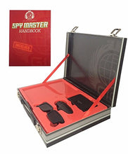 Load image into Gallery viewer, Spy Master Briefcase Black Spy kit - Secret agent mission handbook with top spy gear and gadget surveillance - Tenyps - Spy Gear, Kids Spy Toys, Anti Spy Tools