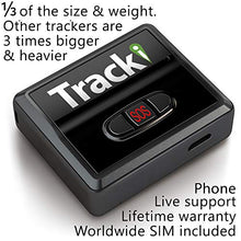 Load image into Gallery viewer, Tracki 2020 Model Mini Real time GPS Tracker. Full USA & Worldwide Coverage. For Vehicles, Car, Kids. Magnetic Hidden small Portable Tracking Device. Child, elderly, Dog pet drone motorcycle bike auto - Tenyps - Spy Gear, Kids Spy Toys, Anti Spy Tools