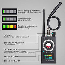 Load image into Gallery viewer, Anti Spy Camera Detector, RF Bug Detector, BQYPOWER Wireless Signal Pinhole Laser Lens GSM Detector Ultra-high Sensitivity Full-Range Tracker Finder - Tenyps - Spy Gear, Kids Spy Toys, Anti Spy Tools