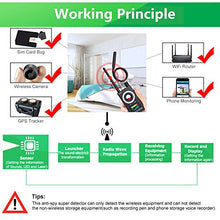 Load image into Gallery viewer, Anti Spy Camera Detector, RF Bug Detector, BQYPOWER Wireless Signal Pinhole Laser Lens GSM Detector Ultra-high Sensitivity Full-Range Tracker Finder - Tenyps - Spy Gear, Kids Spy Toys, Anti Spy Tools