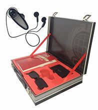 Load image into Gallery viewer, Spy Master Briefcase Black Spy kit - Secret agent mission handbook with top spy gear and gadget surveillance - Tenyps - Spy Gear, Kids Spy Toys, Anti Spy Tools