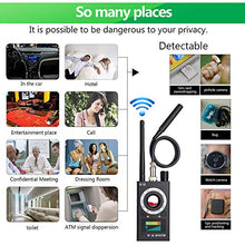 Load image into Gallery viewer, Anti Spy Camera Detector, RF Bug Detector, BQYPOWER Wireless Signal Pinhole Laser Lens GSM Detector Ultra-high Sensitivity Full-Range Tracker Finder - Tenyps - Spy Gear, Kids Spy Toys, Anti Spy Tools