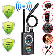 Load image into Gallery viewer, Anti Spy Camera Detector, RF Bug Detector, BQYPOWER Wireless Signal Pinhole Laser Lens GSM Detector Ultra-high Sensitivity Full-Range Tracker Finder - Tenyps - Spy Gear, Kids Spy Toys, Anti Spy Tools