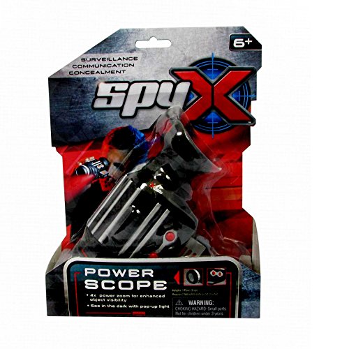 SpyX Power Scope - Powerful Monocular Spy Toy to See Up to 25 ft