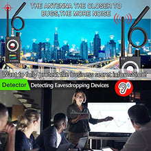 Load image into Gallery viewer, Anti Spy Camera Detector, RF Bug Detector, BQYPOWER Wireless Signal Pinhole Laser Lens GSM Detector Ultra-high Sensitivity Full-Range Tracker Finder - Tenyps - Spy Gear, Kids Spy Toys, Anti Spy Tools