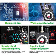 Load image into Gallery viewer, Anti Spy Camera Detector, RF Bug Detector, BQYPOWER Wireless Signal Pinhole Laser Lens GSM Detector Ultra-high Sensitivity Full-Range Tracker Finder - Tenyps - Spy Gear, Kids Spy Toys, Anti Spy Tools