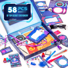 Load image into Gallery viewer, GirlZone Ultimate Secret Agent Writing Set - Tenyps - Spy Gear, Kids Spy Toys, Anti Spy Tools