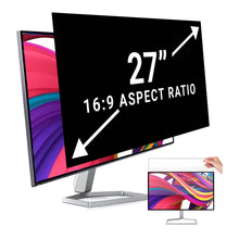 Load image into Gallery viewer, Privacy Screen Filter for 27” Monitor – Protect Sensitive Information
