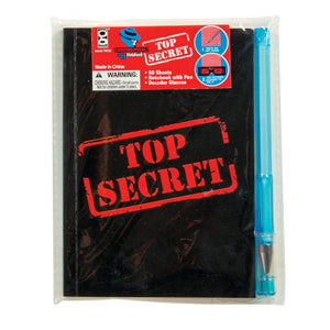 Top-Secret Confidential Spy Notebooks - Tenyps - Spy Gear, Kids Spy Toys, Anti Spy Tools