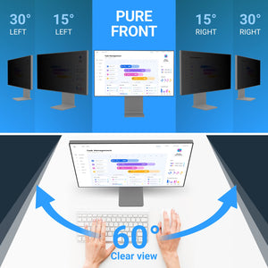 Privacy Screen Filter for 27” Monitor – Protect Sensitive Information