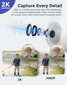 2K Smart Bulb Surveillance Camera – Home Security Simplified