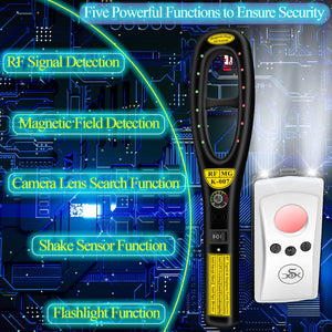Advanced Hidden Camera & Signal Detector – Safeguard Your Privacy Anywhere
