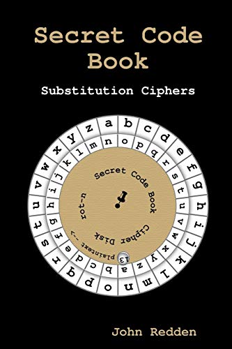 Secret Code Book: Substitution Ciphers - Tenyps - Spy Gear, Kids Spy Toys, Anti Spy Tools