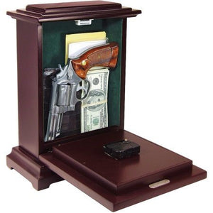 Mantle Clock Safe Concealment Hidden Storage Compartment
