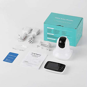 Video Baby Monitor with Remote Camera Pan-Tilt-Zoom