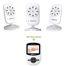 Load image into Gallery viewer, Video Baby Monitor with Digital Camera bwith Temperature Monitor, 960ft Transmission Range, 2-Way Talk, Night Vision
