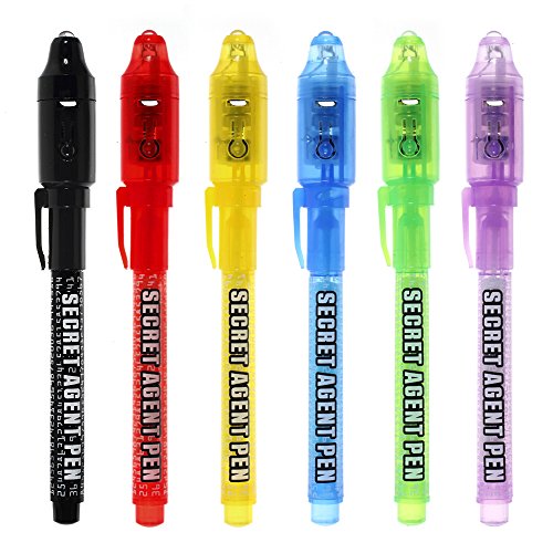 Invisible Ink Pen - Tenyps - Spy Gear, Kids Spy Toys, Anti Spy Tools