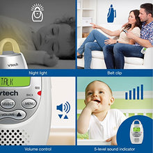 Load image into Gallery viewer, Baby Monitor with up to 1,000 ft of Range, Vibrating Sound-Alert, Talk Back Intercom &amp; Night Light Loop
