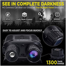Load image into Gallery viewer, Digital Night Vision Binoculars for Complete Darkness
