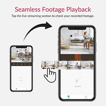 Load image into Gallery viewer, Indoor IP Security Surveillance System with Night Vision, AI Human Detection, Activity Zone, Phone/PC App, Cloud Service - Works with Alexa
