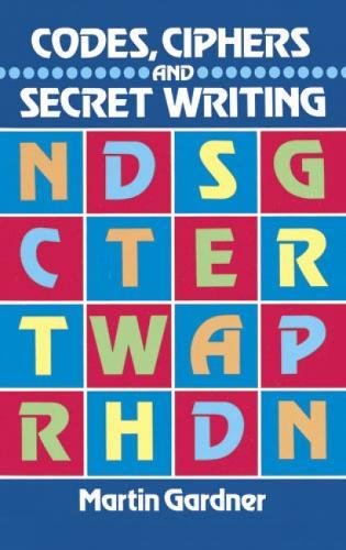 Codes, Ciphers and Secret Writing - Tenyps - Spy Gear, Kids Spy Toys, Anti Spy Tools