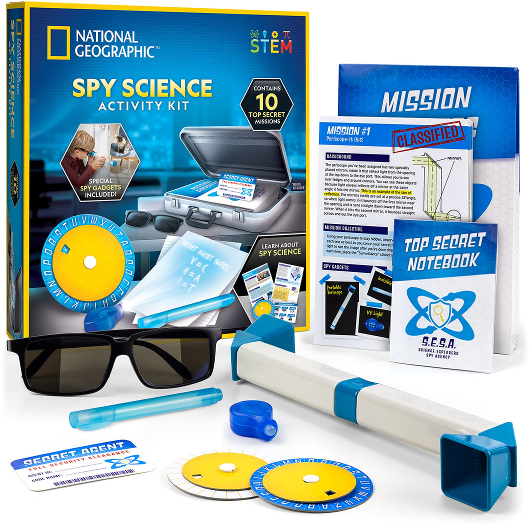 NATIONAL GEOGRAPHIC Spy Science Kit